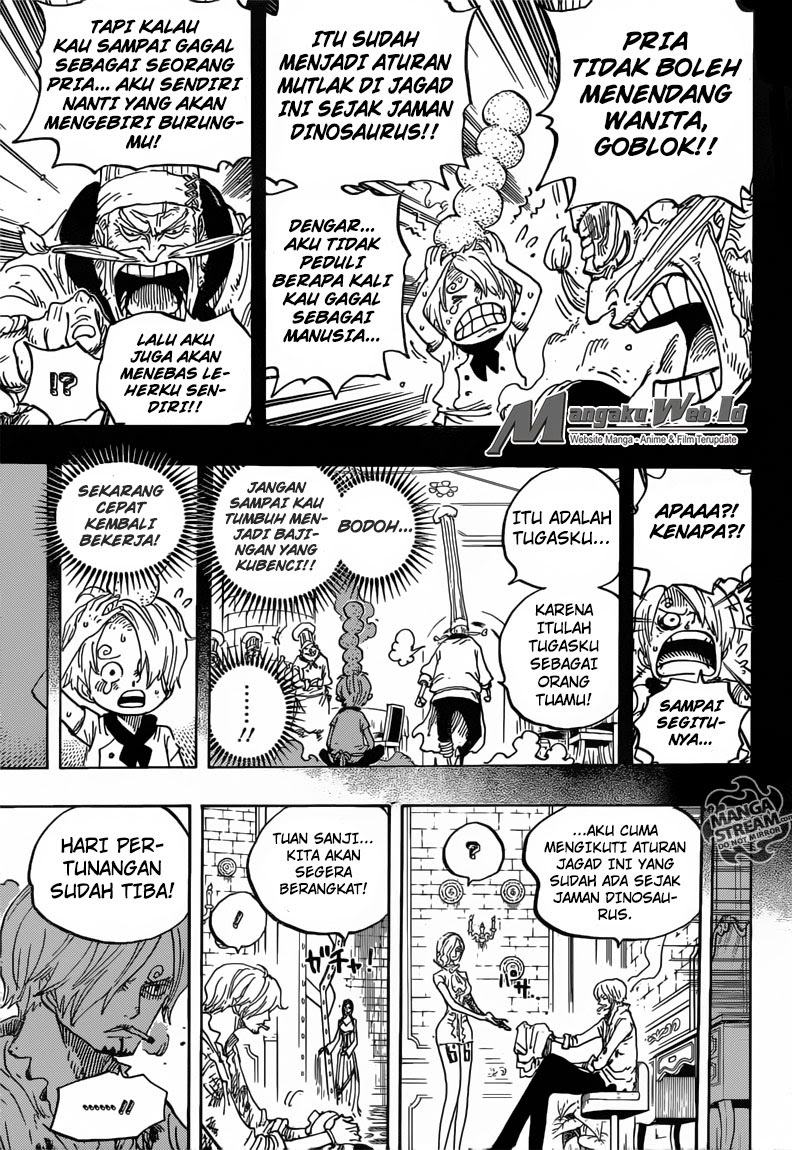 One Piece Chapter 842 – kekuatan kekenyangan Image 8
