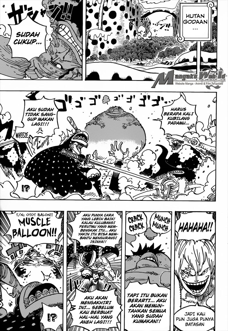One Piece Chapter 842 – kekuatan kekenyangan Image 10