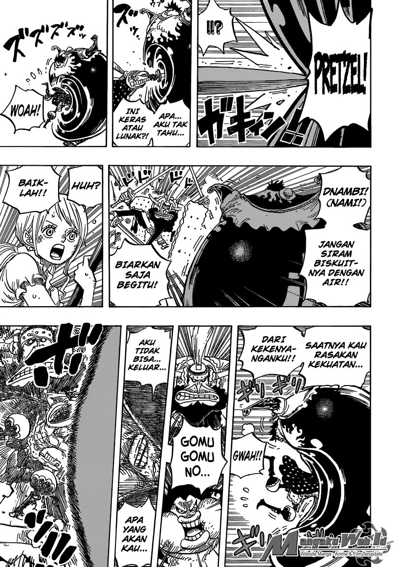 One Piece Chapter 842 – kekuatan kekenyangan Image 12