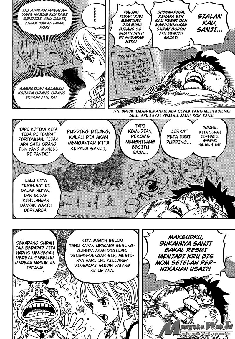 One Piece Chapter 843 – vinsmoke sanji Image 7