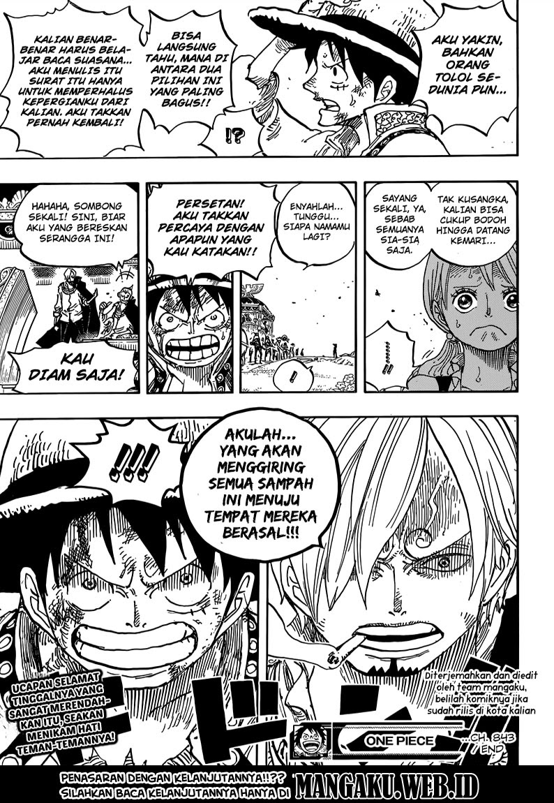 One Piece Chapter 843 – vinsmoke sanji Image 16