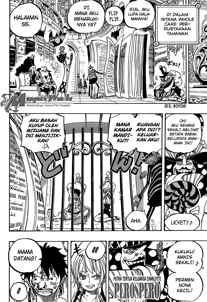 One Piece Chapter 847 – luffy dan big mom Image 8