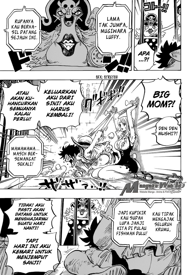 One Piece Chapter 847 – luffy dan big mom Image 9