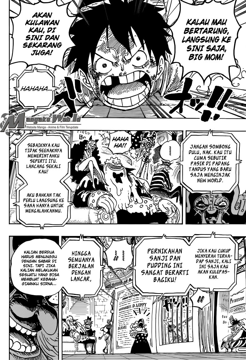 One Piece Chapter 847 – luffy dan big mom Image 10