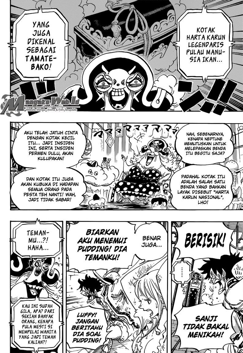 One Piece Chapter 847 – luffy dan big mom Image 12