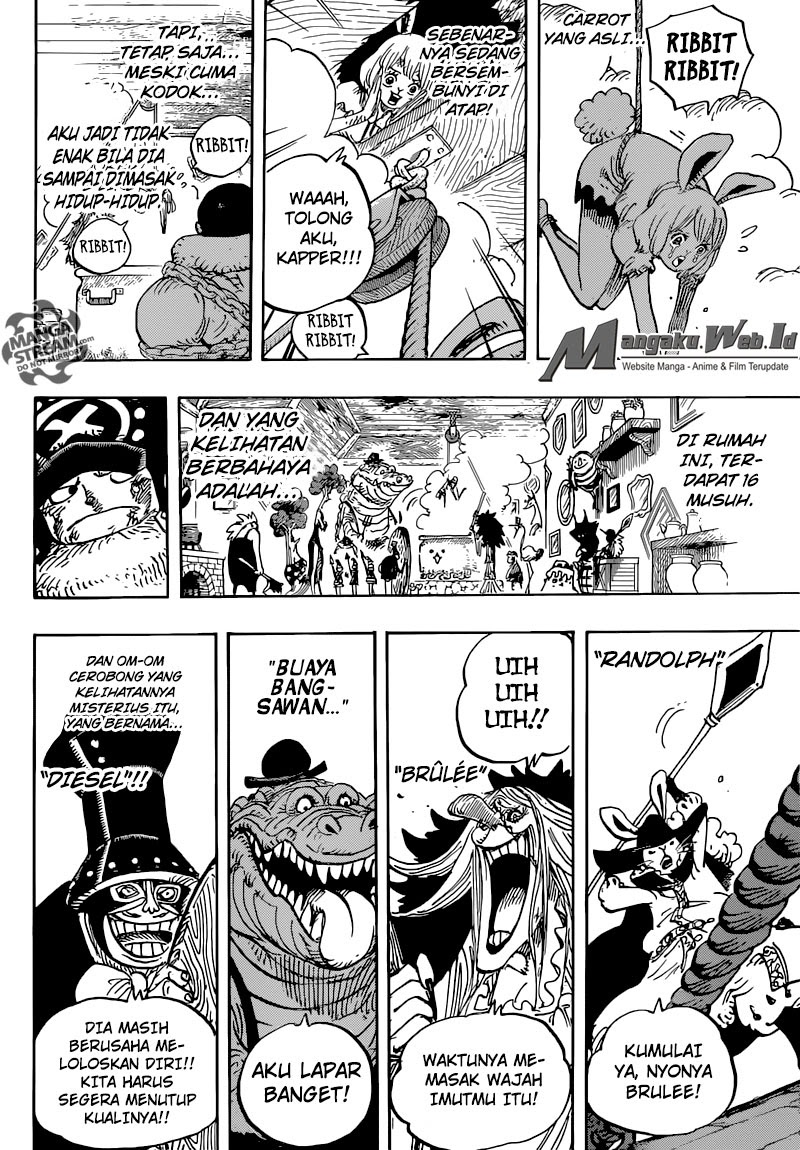One Piece Chapter 849 – kapper di dunia cermin Image 4