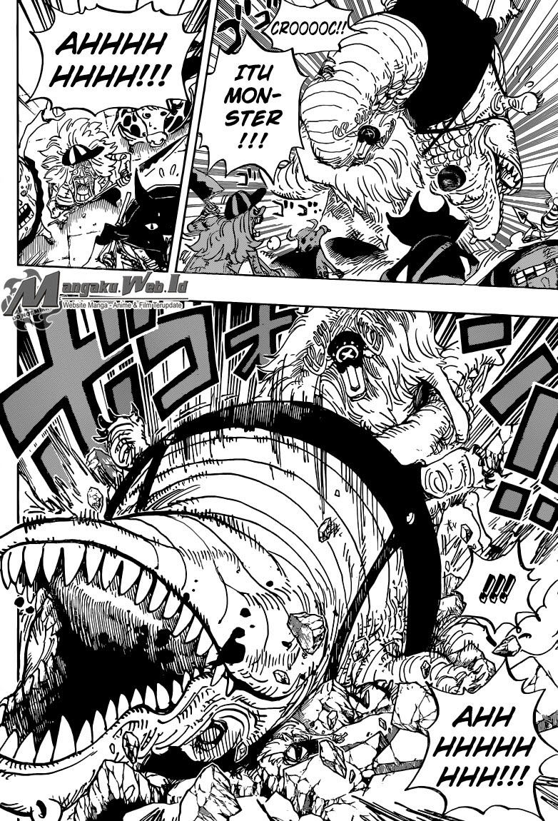 One Piece Chapter 849 – kapper di dunia cermin Image 8