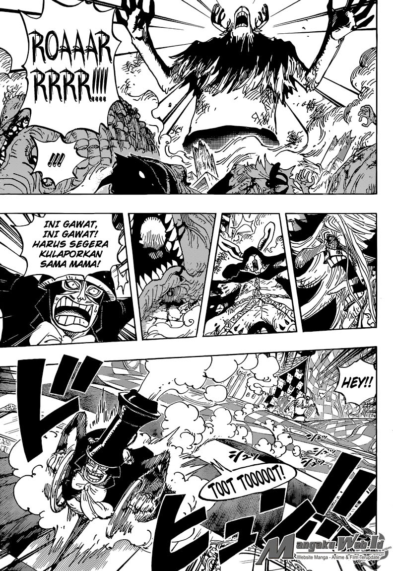 One Piece Chapter 849 – kapper di dunia cermin Image 9