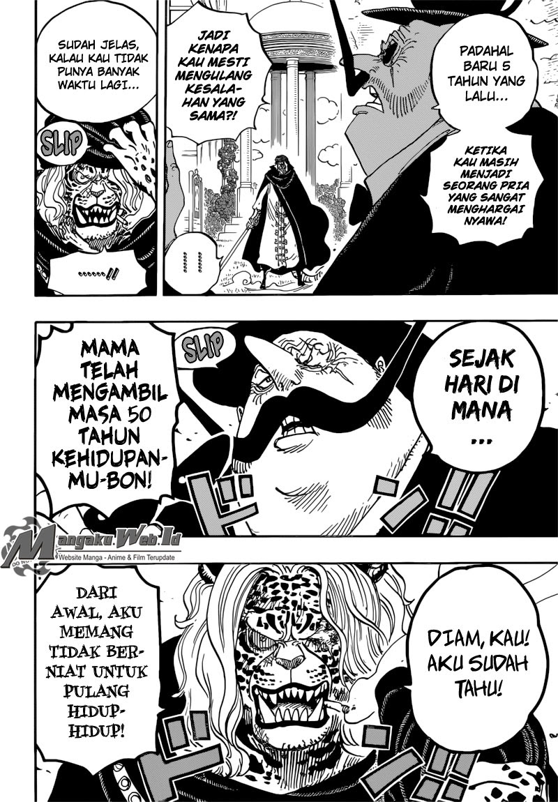 One Piece Chapter 849 – kapper di dunia cermin Image 16