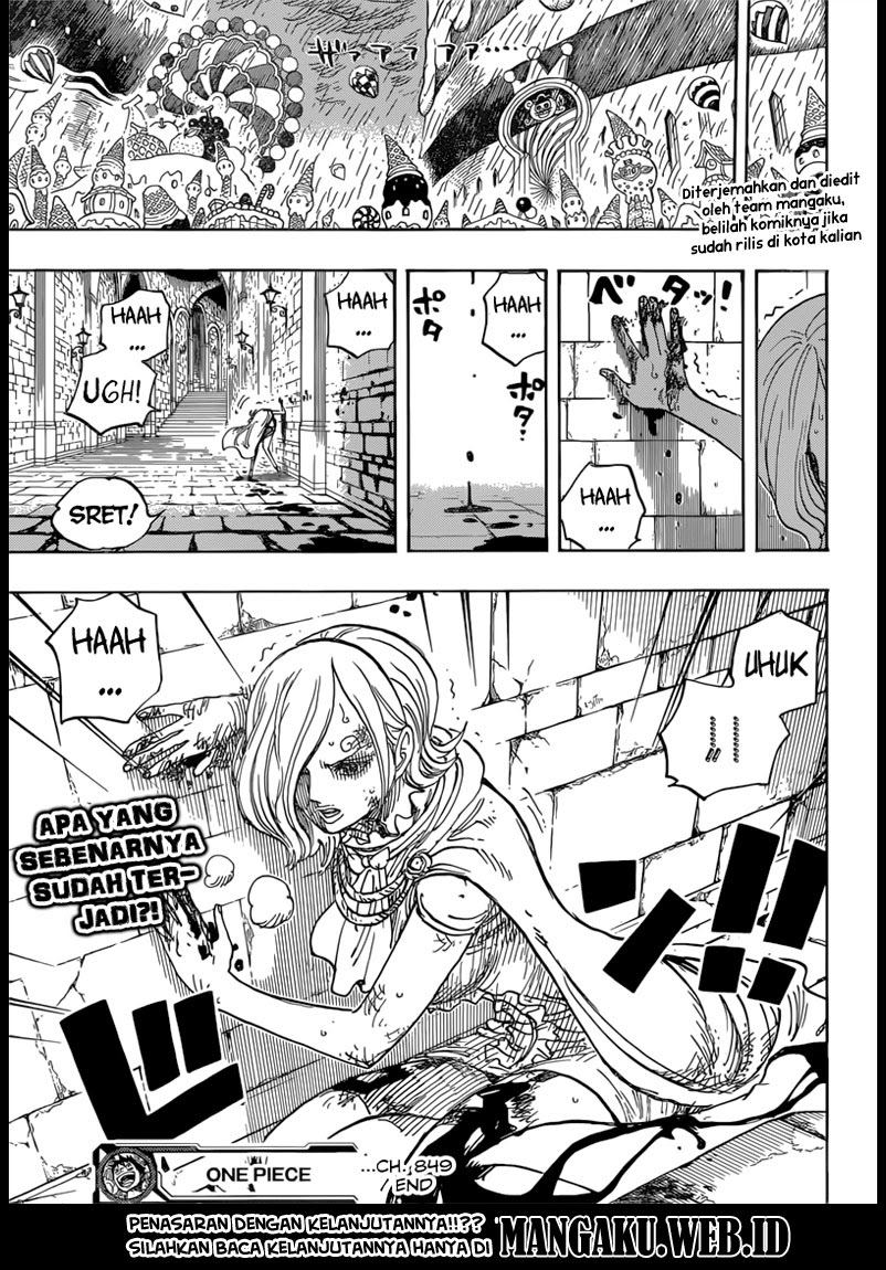 One Piece Chapter 849 – kapper di dunia cermin Image 17
