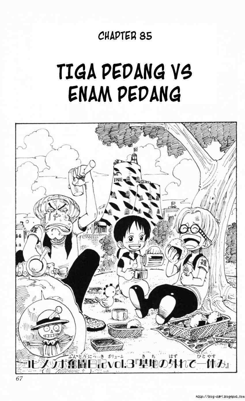 One Piece Chapter 85 Image 0