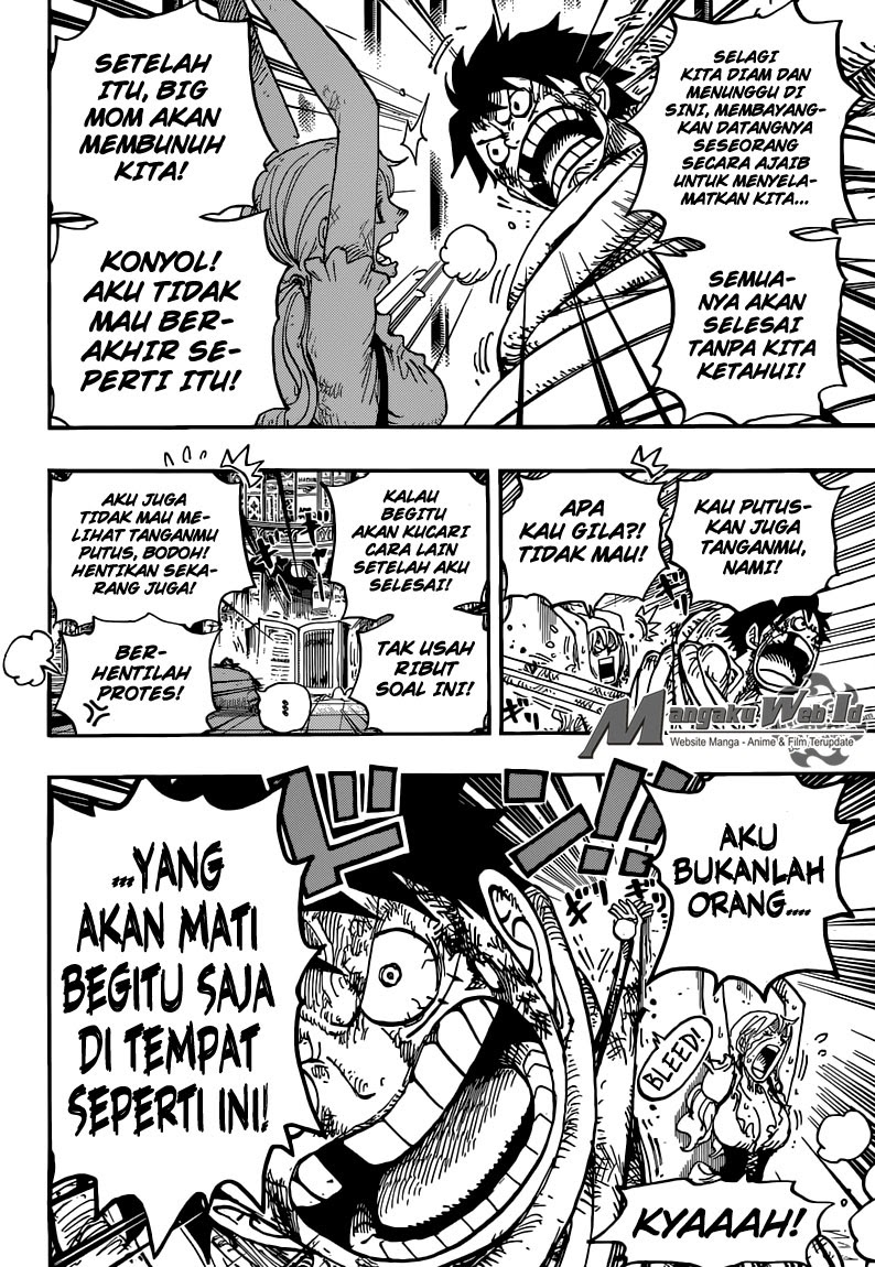 One Piece Chapter 850 – secercah harapan Image 7