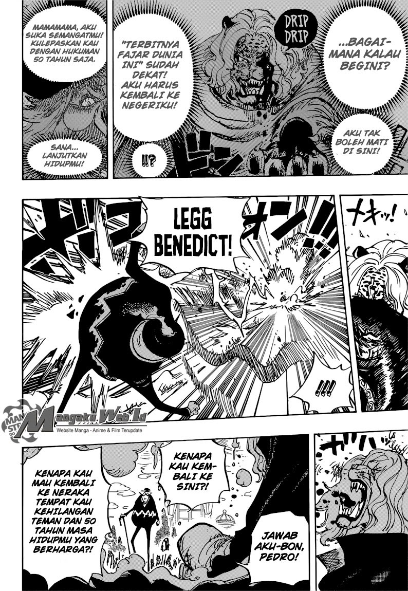 One Piece Chapter 850 – secercah harapan Image 11