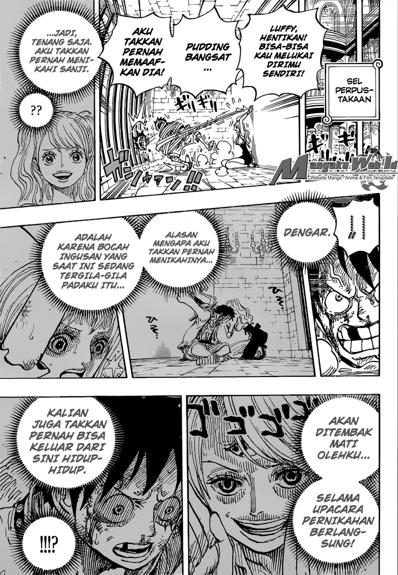 One Piece Chapter 850 – secercah harapan Image 16