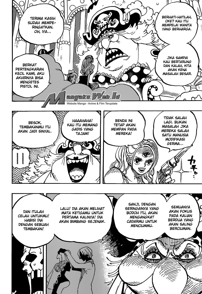 One Piece Chapter 854 – apa yang sudah kulakukan Image 8