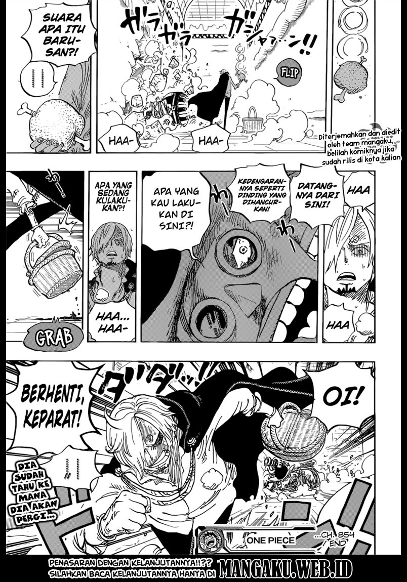 One Piece Chapter 854 – apa yang sudah kulakukan Image 17