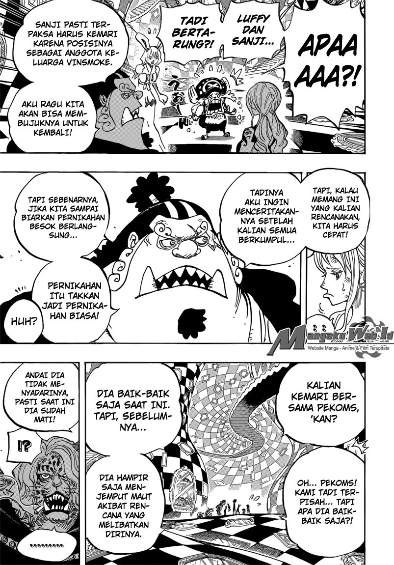 One Piece Chapter 856 – pembohong Image 3