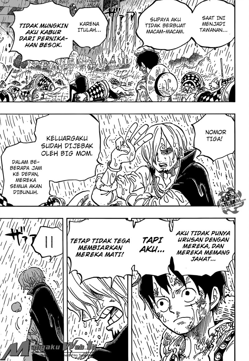 One Piece Chapter 856 – pembohong Image 13