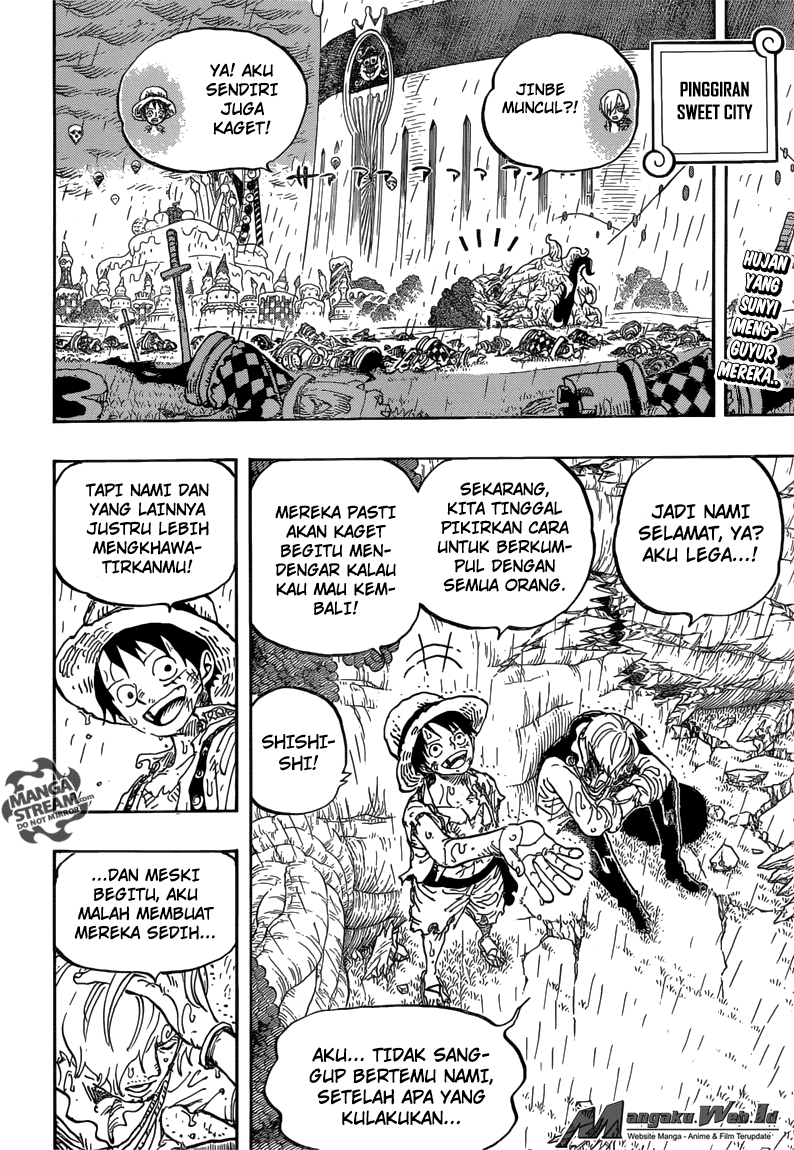 One Piece Chapter 857 – pembohong Image 2