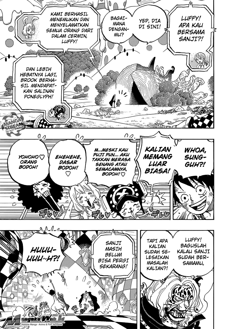 One Piece Chapter 857 – pembohong Image 5