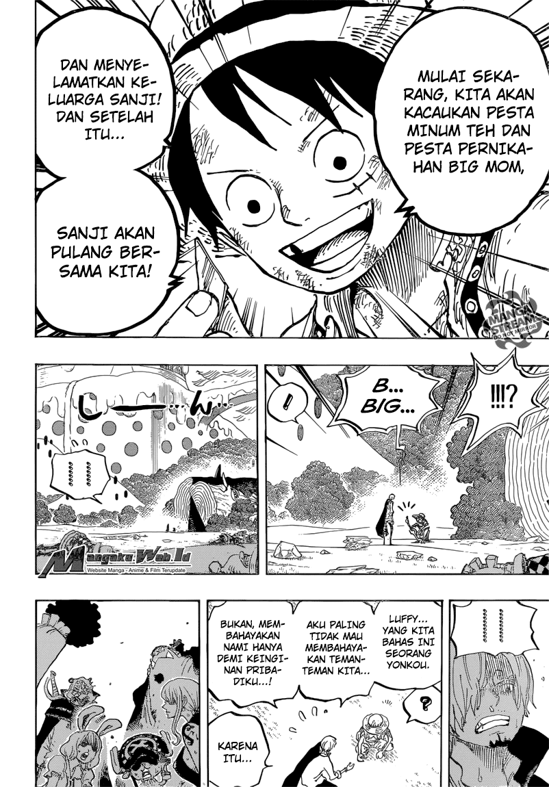 One Piece Chapter 857 – pembohong Image 6