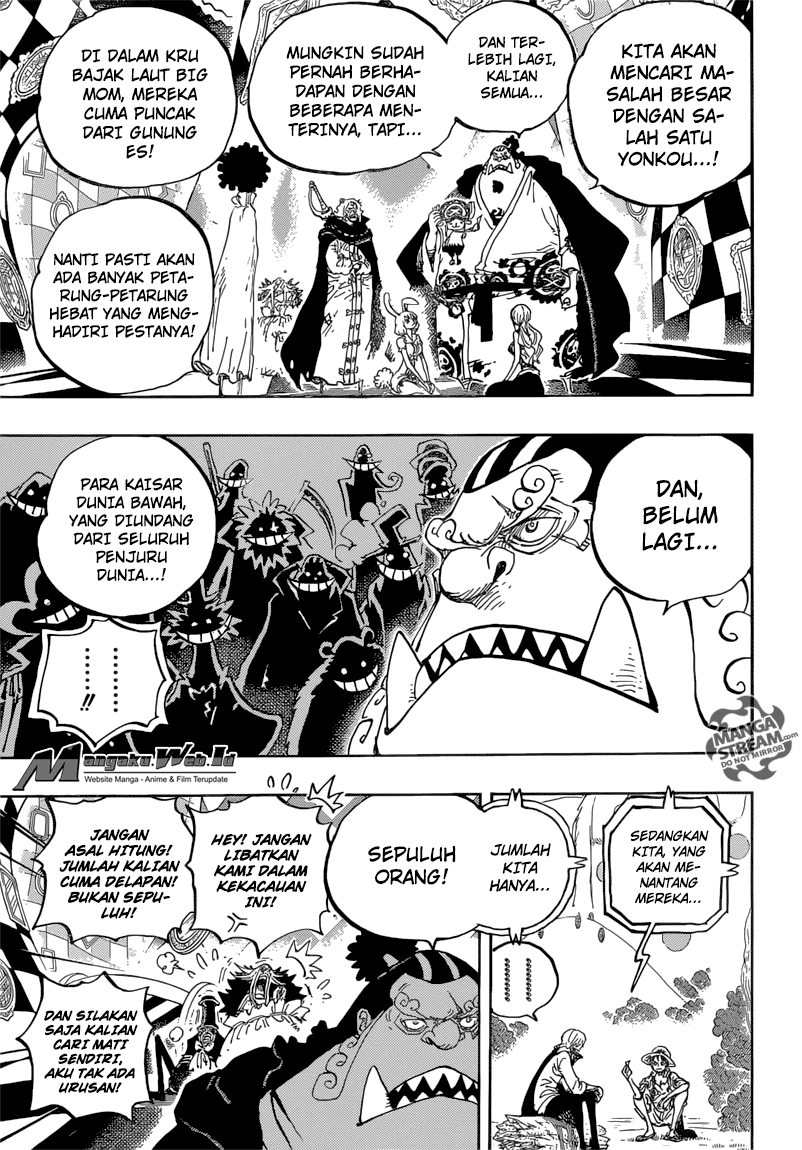 One Piece Chapter 857 – pembohong Image 9