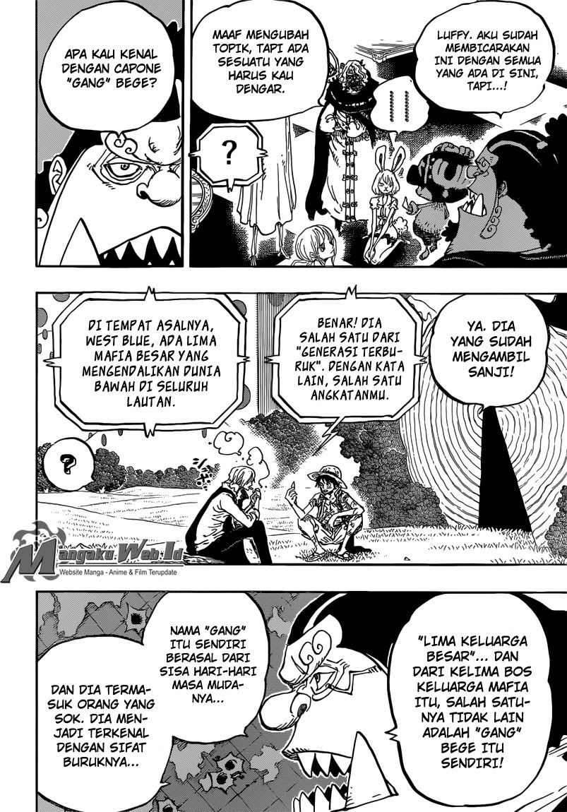 One Piece Chapter 857 – pembohong Image 10