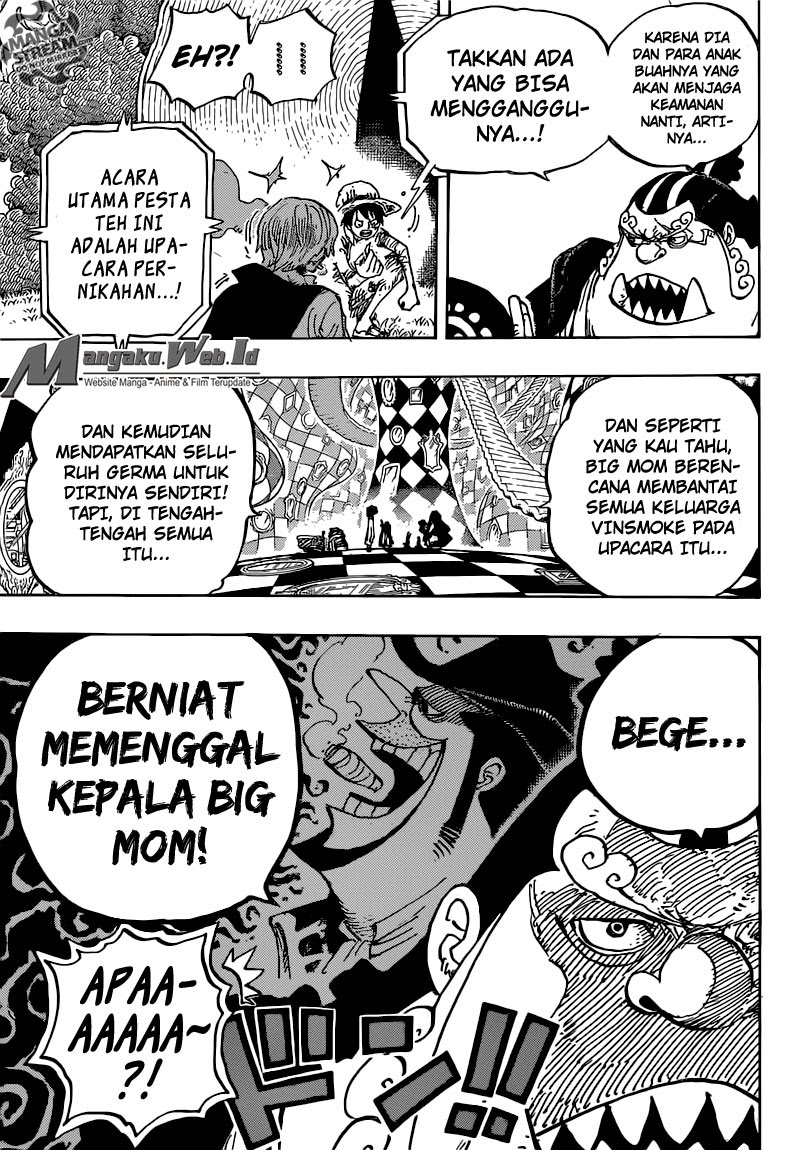 One Piece Chapter 857 – pembohong Image 13