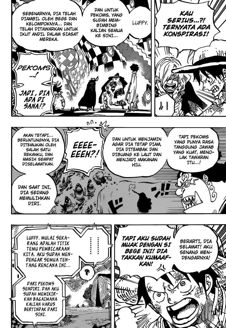 One Piece Chapter 857 – pembohong Image 14