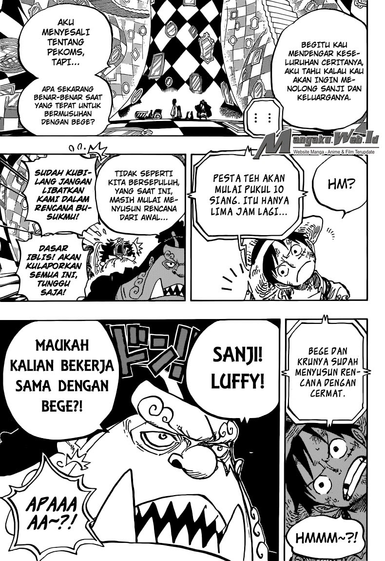 One Piece Chapter 857 – pembohong Image 15