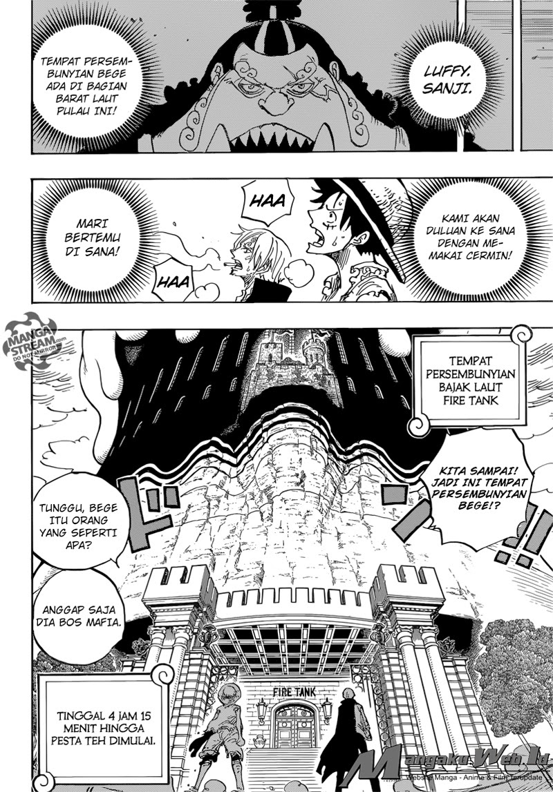 One Piece Chapter 858 – pertemuan Image 4