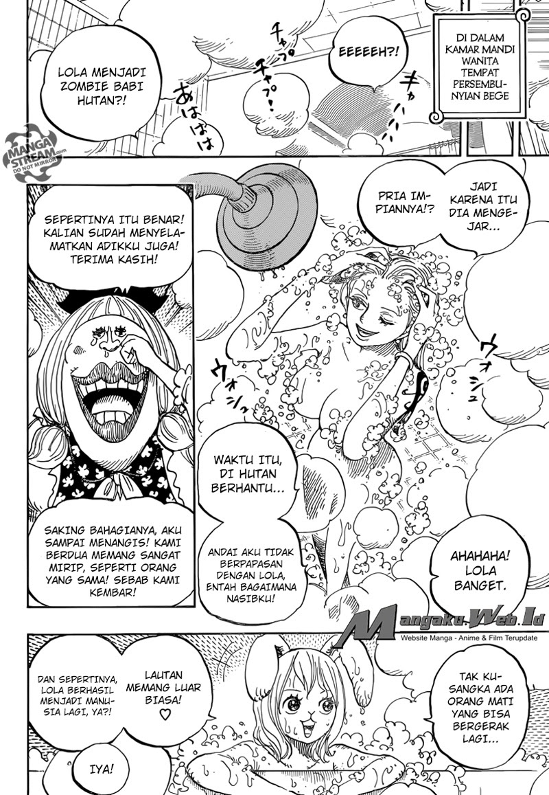 One Piece Chapter 858 – pertemuan Image 6