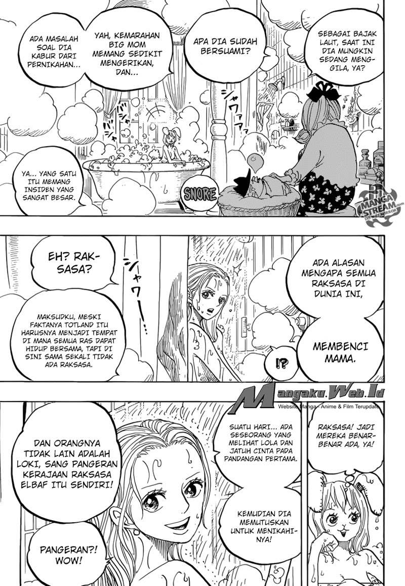 One Piece Chapter 858 – pertemuan Image 7