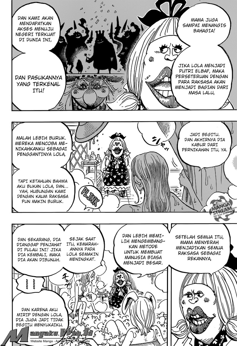 One Piece Chapter 858 – pertemuan Image 8