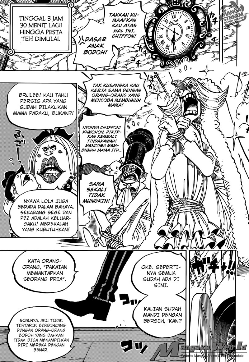 One Piece Chapter 858 – pertemuan Image 11