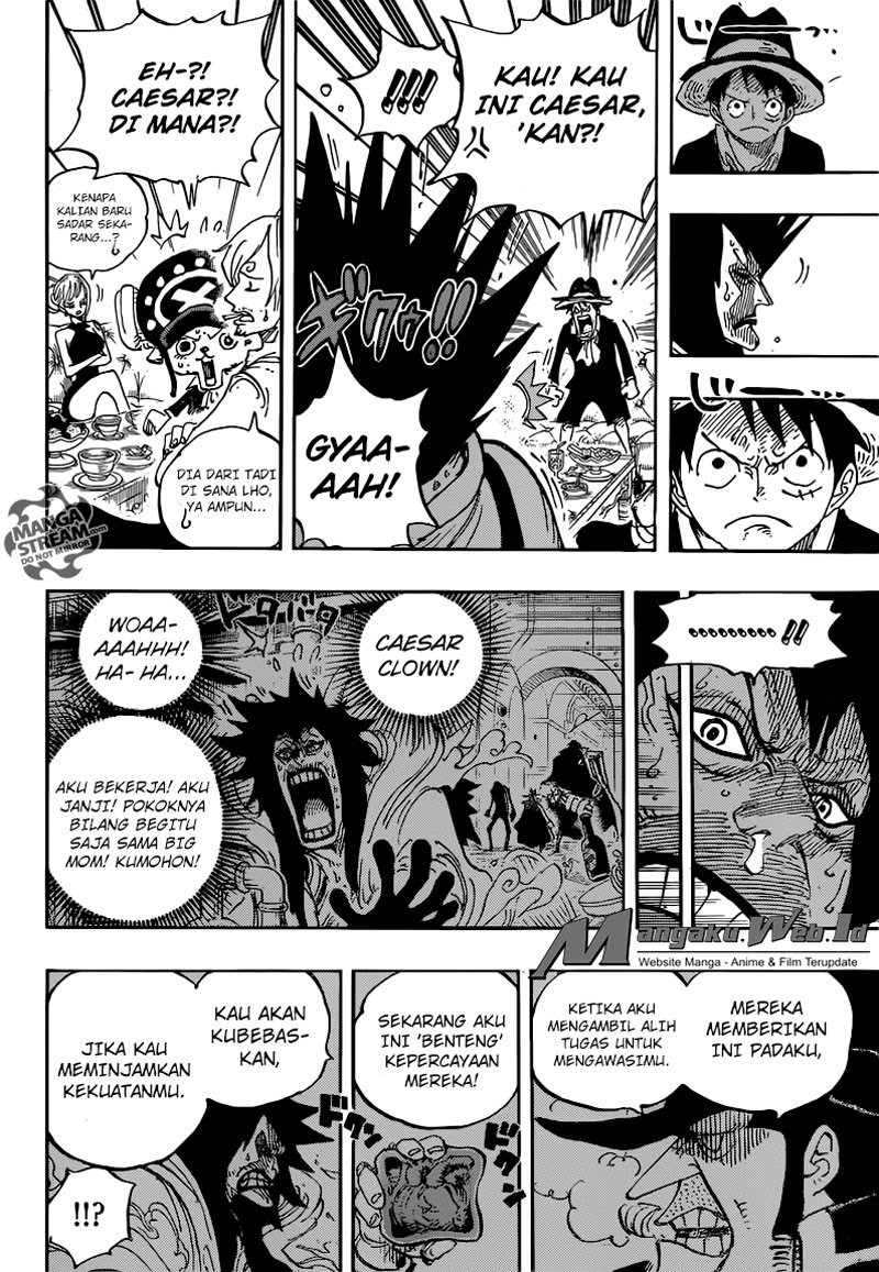One Piece Chapter 858 – pertemuan Image 13