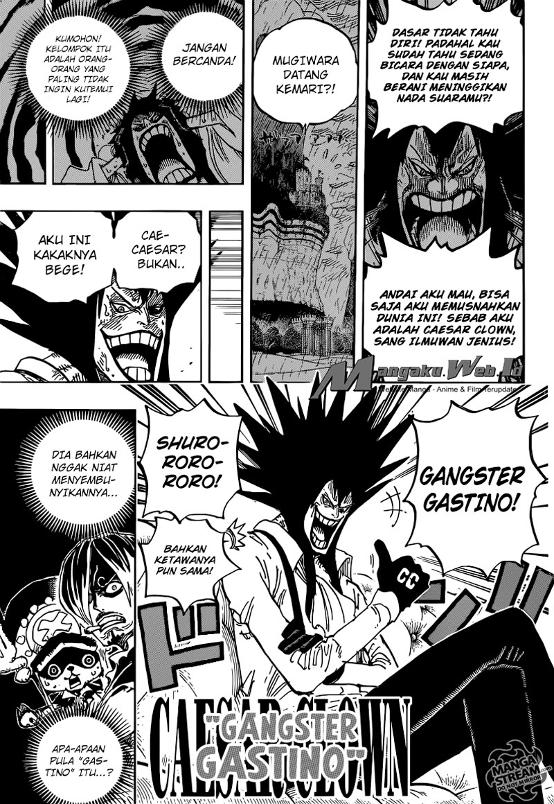One Piece Chapter 858 – pertemuan Image 14