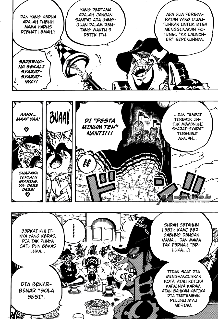 One Piece Chapter 859 – rencana pembunuhan yonkou Image 5