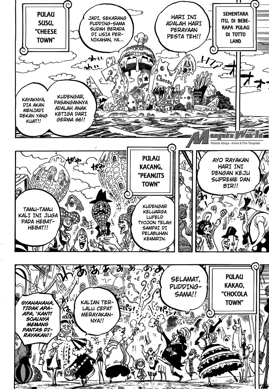 One Piece Chapter 859 – rencana pembunuhan yonkou Image 13