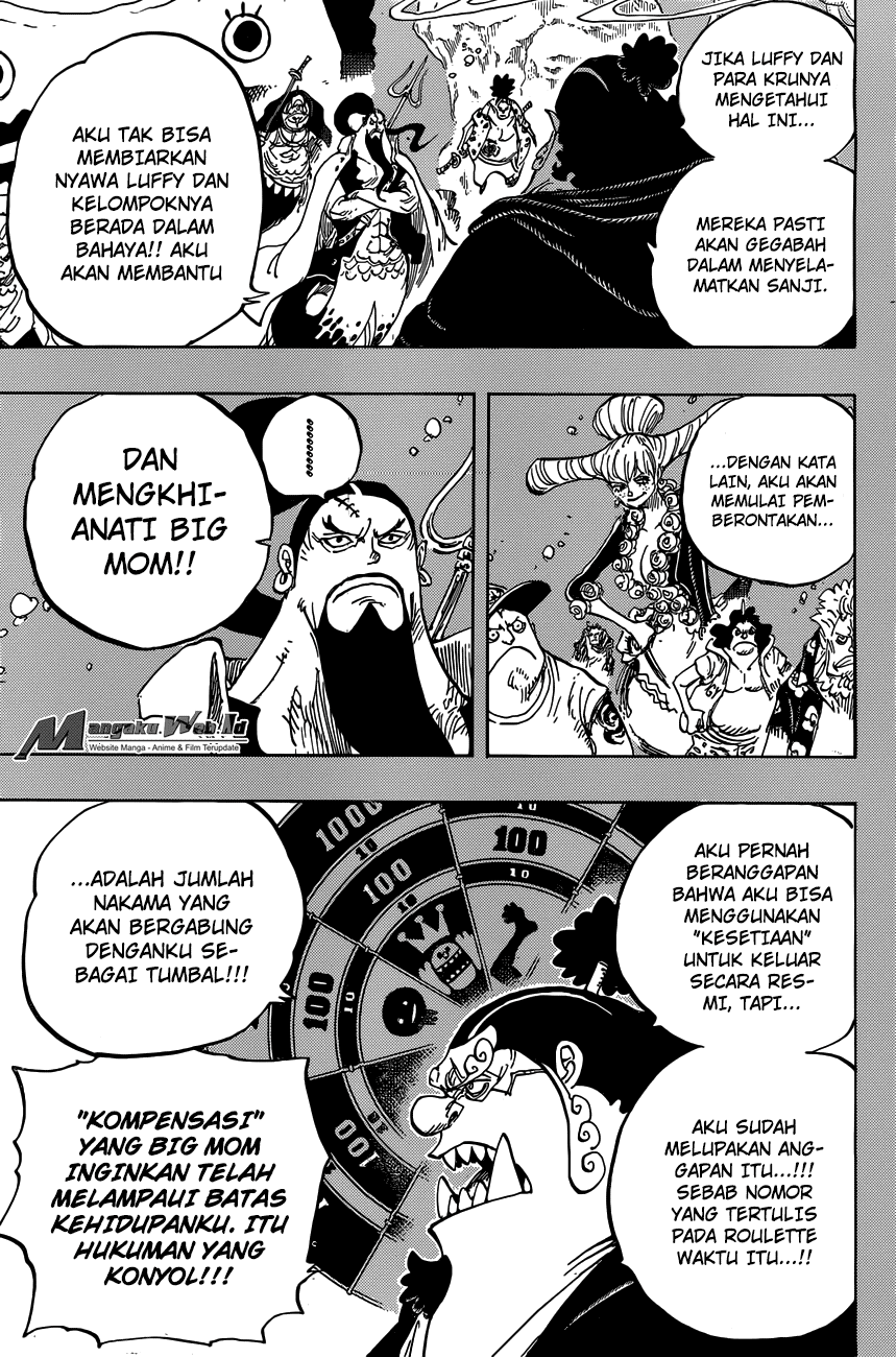 One Piece Chapter 860 – pesta dimulai jam 10 Image 3