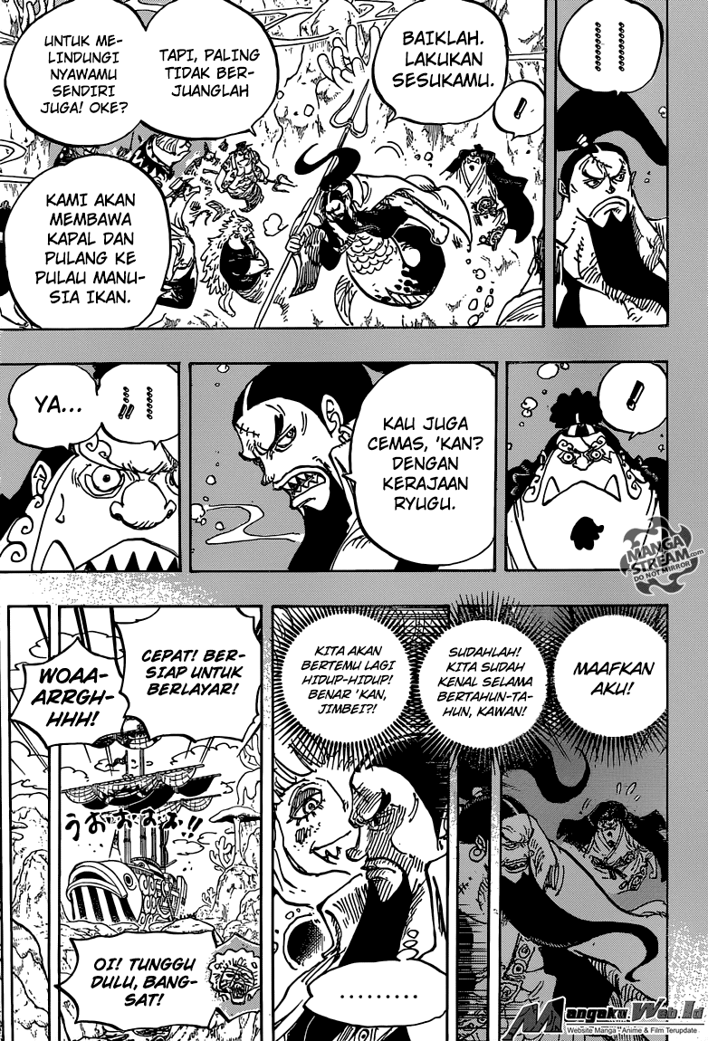 One Piece Chapter 860 – pesta dimulai jam 10 Image 5