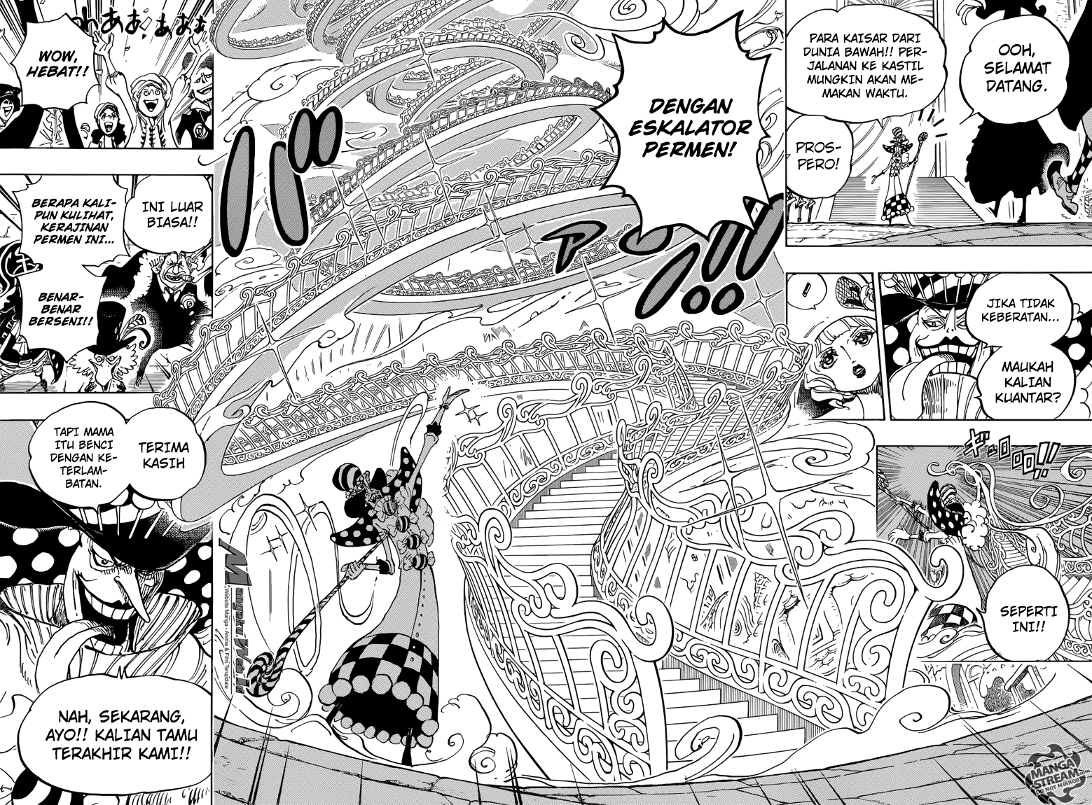 One Piece Chapter 860 – pesta dimulai jam 10 Image 8