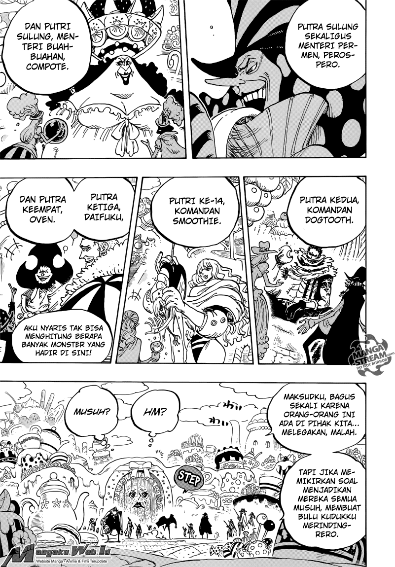 One Piece Chapter 861- aktor yang mahir Image 3