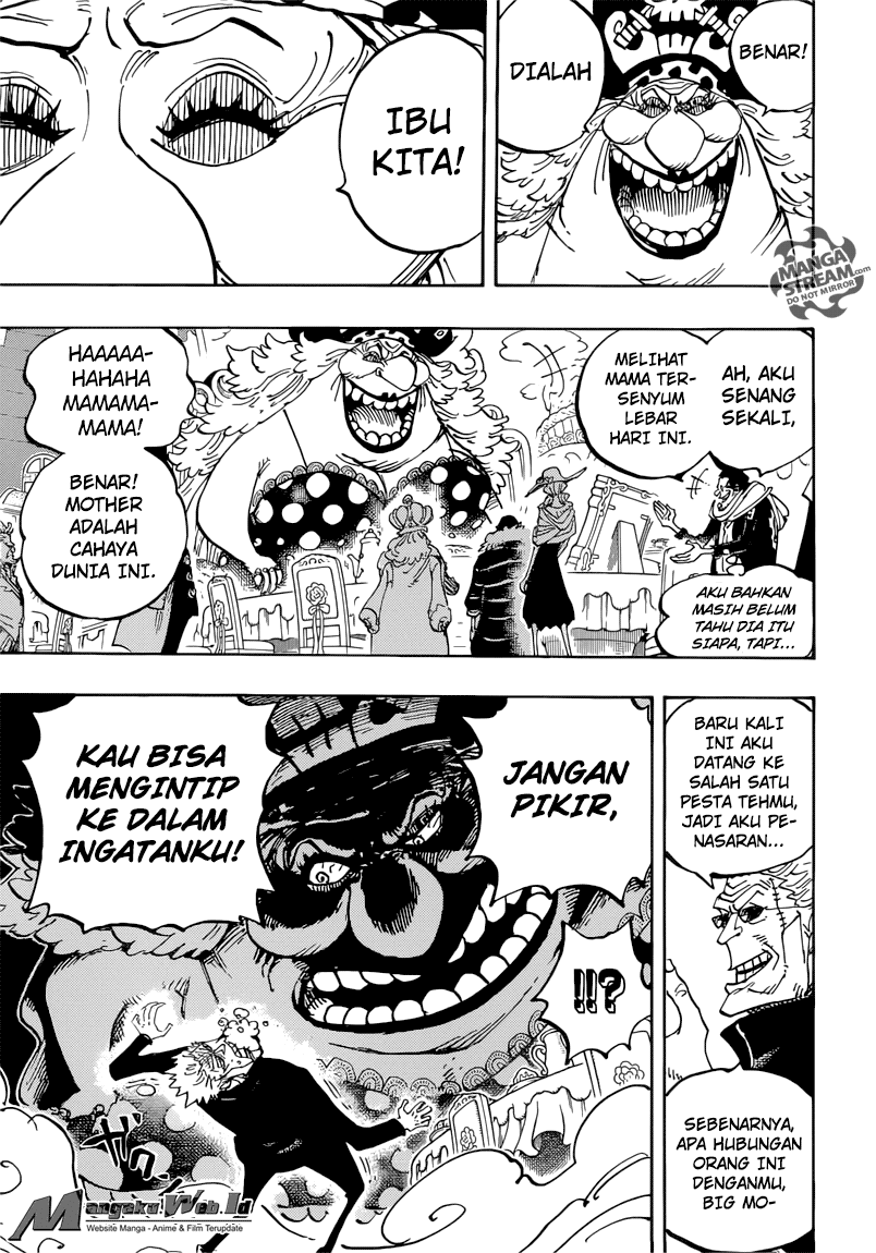 One Piece Chapter 861- aktor yang mahir Image 5
