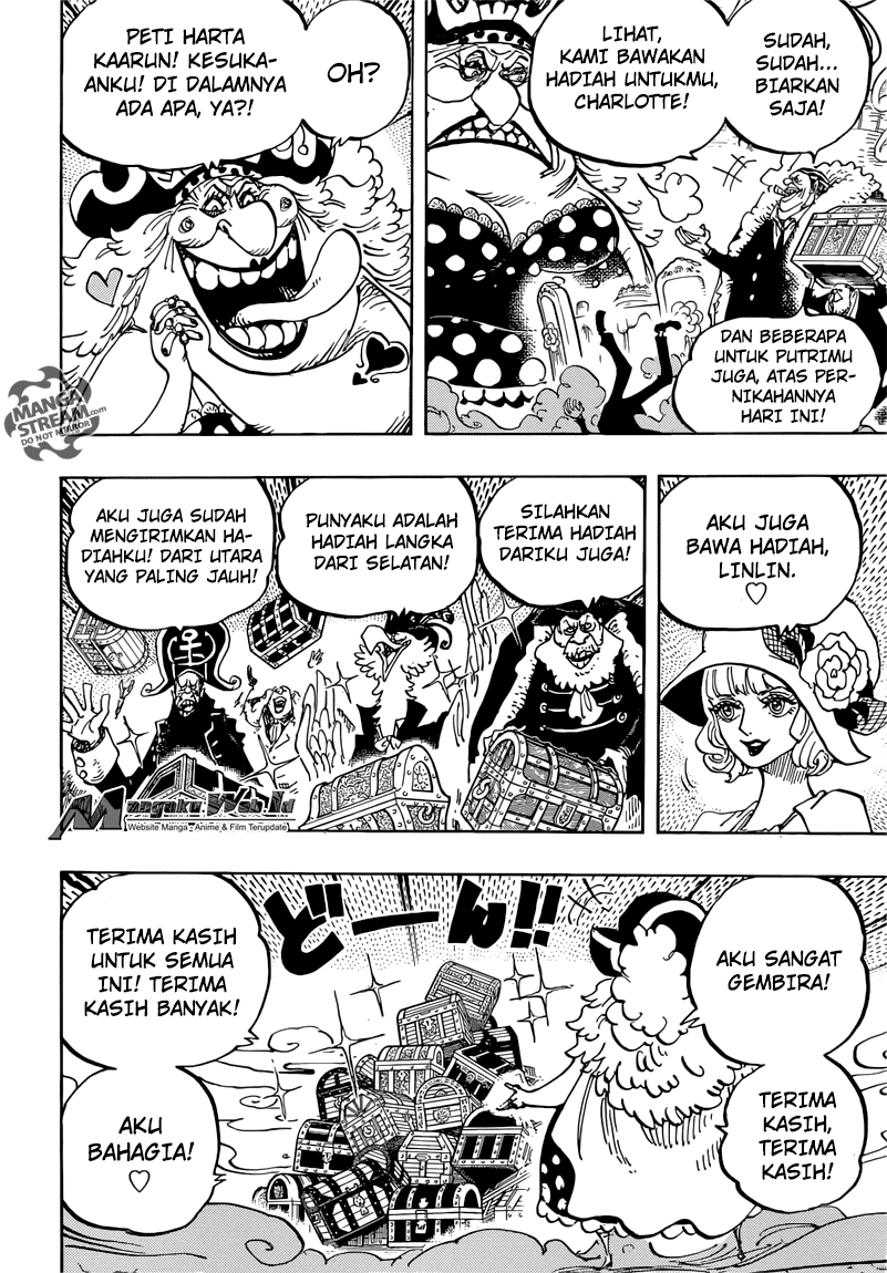 One Piece Chapter 861- aktor yang mahir Image 6