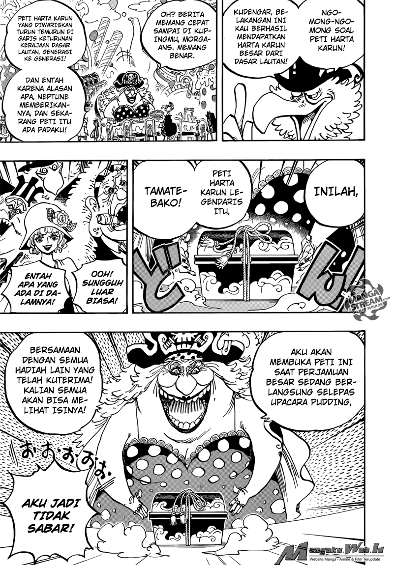 One Piece Chapter 861- aktor yang mahir Image 7