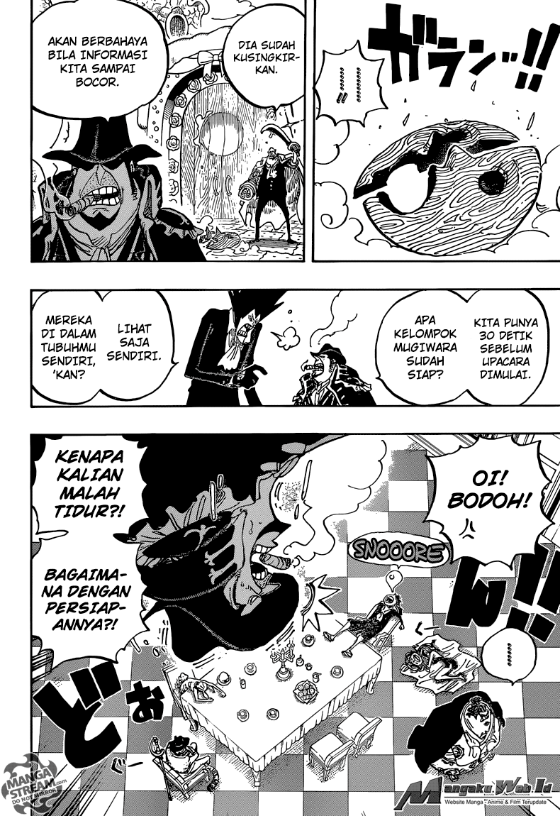 One Piece Chapter 861- aktor yang mahir Image 10