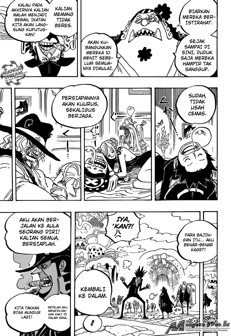 One Piece Chapter 861- aktor yang mahir Image 11