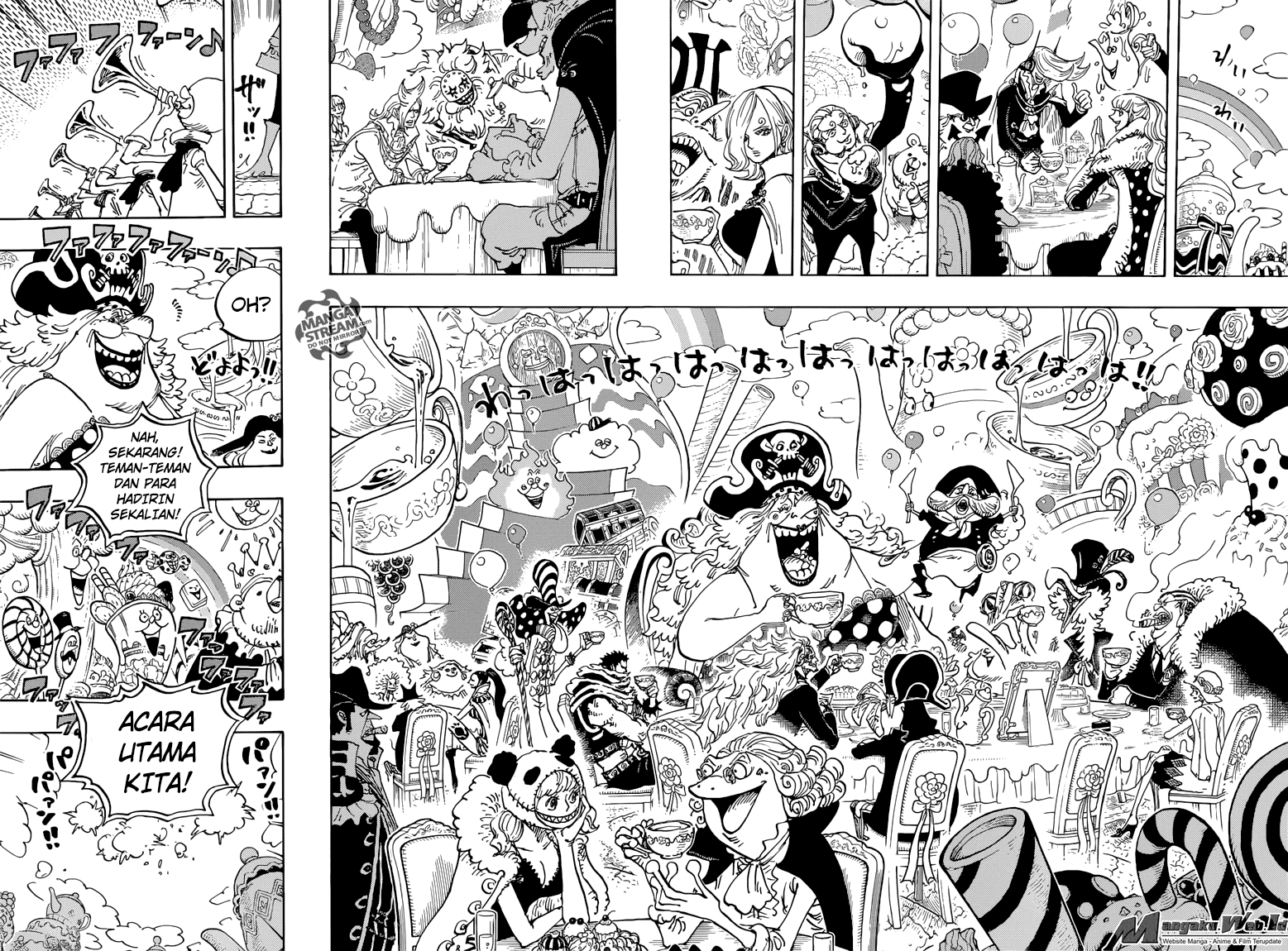 One Piece Chapter 861- aktor yang mahir Image 14