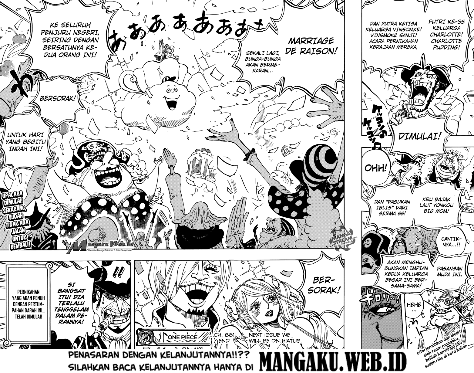 One Piece Chapter 861- aktor yang mahir Image 15